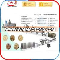 China Factory breakfast cereals corn flakes production machine line